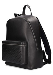 Off-White Diagonal Leather Backpack