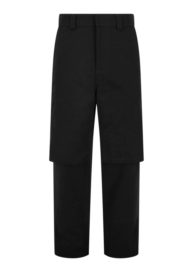 Off-White Double Layer Carpenter Pants