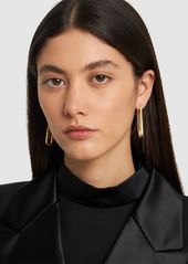 Off-White Double Paperclip Earrings