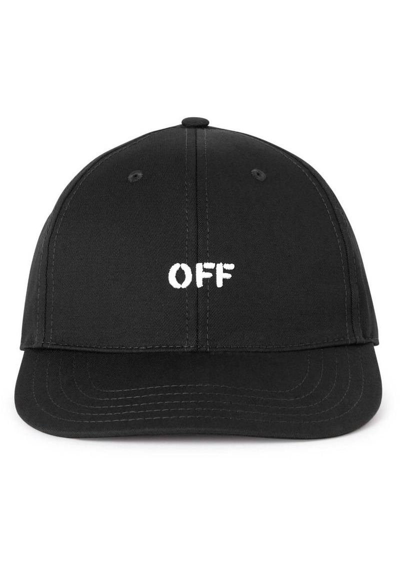 Off-White Drill logo-embroidered baseball cap