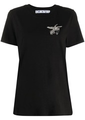 Off-White embroidered bird T-shirt