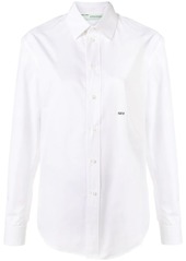 Off-White embroidered logo shirt