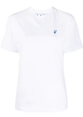 Off-White embroidered logo short-sleeve T-shirt