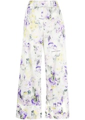 Off-White floral-print palazzo pants