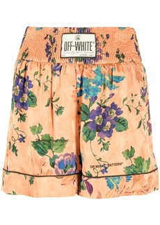 Off-White floral-print shorts