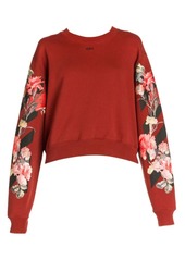 off white flower sweatshirt