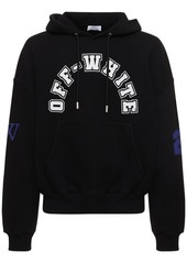 Off-White Football Over Cotton Hoodie