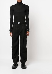 Off-White Helvet fine-knit ribbed jumper