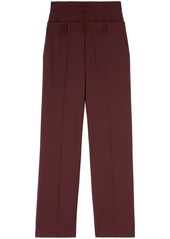 Off-White high double-waist effect trousers