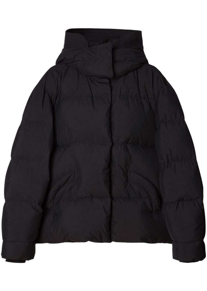 Off-White hooded puffer jacket