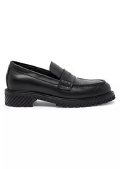 Off-White Leather Military Loafers