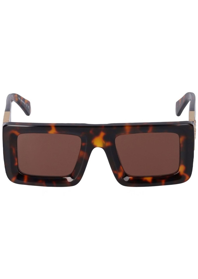 Off-White Leonardo Squared Acetate Sunglasses