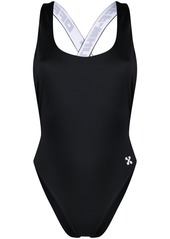 Off-White logo-appliqué swimsuit