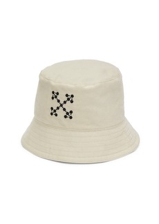 Off-White Logo Cotton Bucket Hat