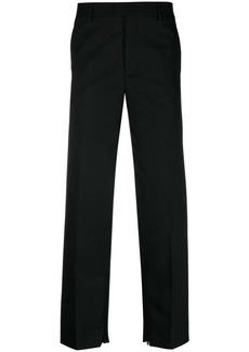 Off-White logo-embroidered tailored trousers