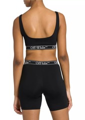 Off-White Logo Hem Sports Bra