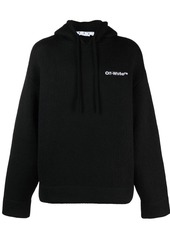 Off-White logo-print hoodie