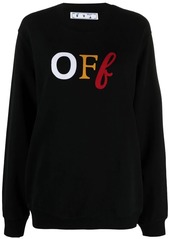 Off-White logo-print sweatshirt