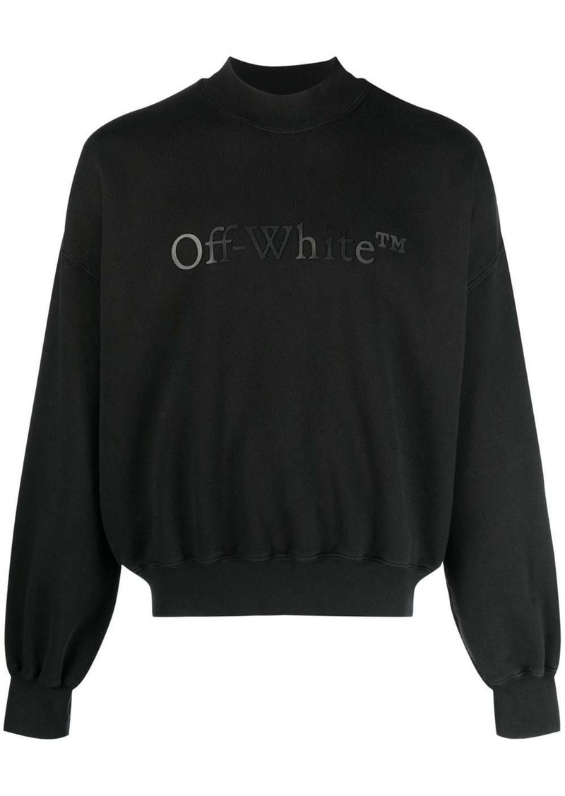 Off-White Bookish logo-print sweatshirt