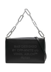 Off-White logo-studded shoulder bag