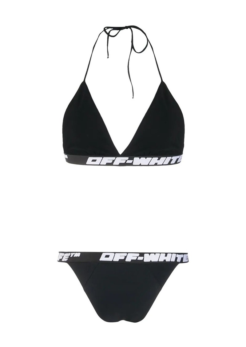 off white black bikini