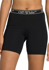 Off-White Logo Waist Bike Shorts
