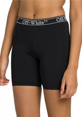 Off-White Logo Waist Bike Shorts