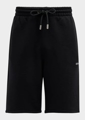 Off-White Men's Pixel Diagonal Skate Sweat Shorts