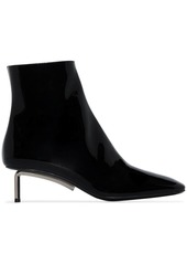 Off-White metallic-heel 55mm ankle boots