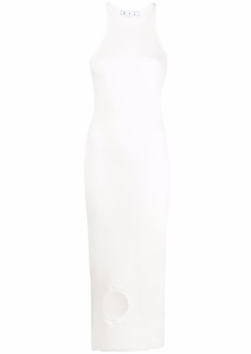 Off-White Meteor sleeveless dress