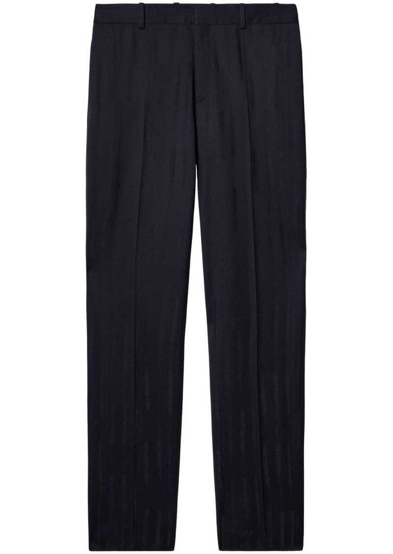 Off-White mid-rise tailored trousers