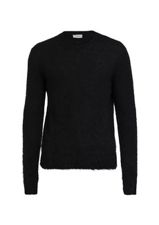 Off-White Mohair-Blend Arrow Sweater