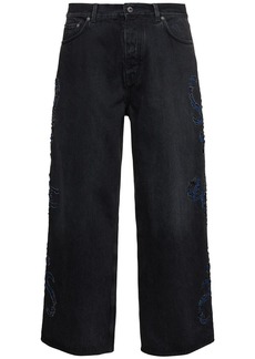 Off-White Natlover Baggy Cotton Denim Jeans