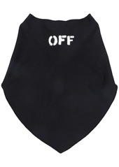 Off-White Off logo bandana mask