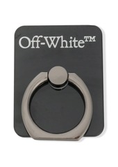 Off-White enamel logo phone support ring