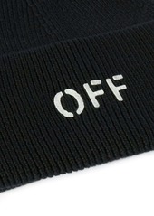 Off-White Off stamp knit beanie