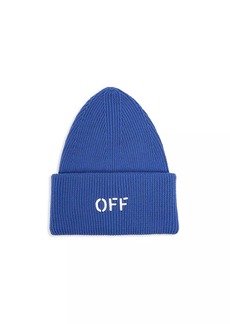Off-White Off Stamp Loose-Knit Beanie