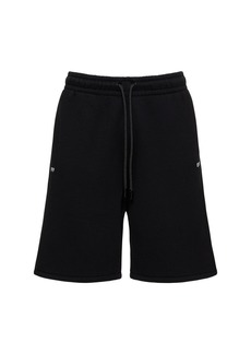 Off-White Off Stamp Skate Cotton Sweat Shorts