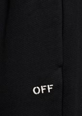 Off-White Off Stitch Cotton Sweatpants