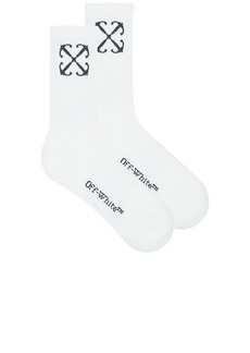 OFF-WHITE Arrow Mid Calf Socks