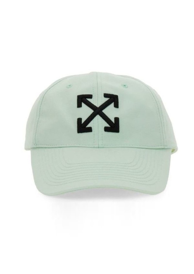 OFF-WHITE BASEBALL HAT WITH LOGO