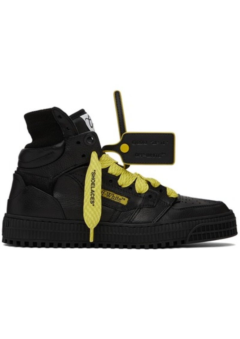 Off-White Black 3.0 Off Court Sneakers