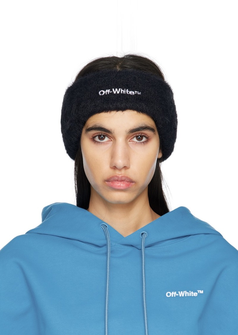 Off-White Black Bounce Ski Headband