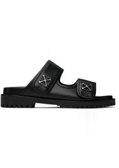 Off-White Black Bulk Arrow Sandals