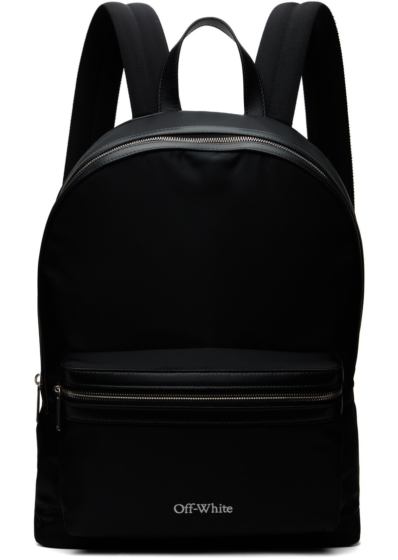 Off-White Black Core Round Backpack