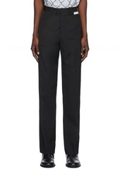 Off-White Black Formal Trousers
