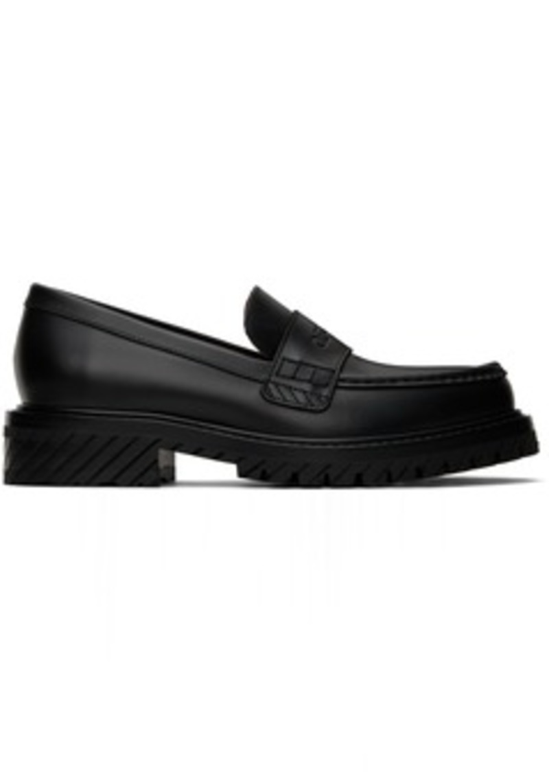 Off-White Black Military Loafers