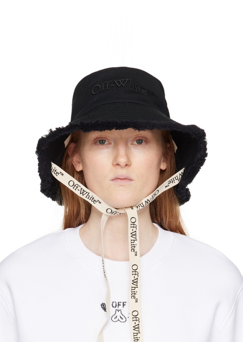 Off-White Black Over Bucket Hat