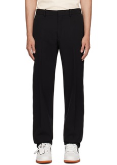 Off-White Black Zip Trousers