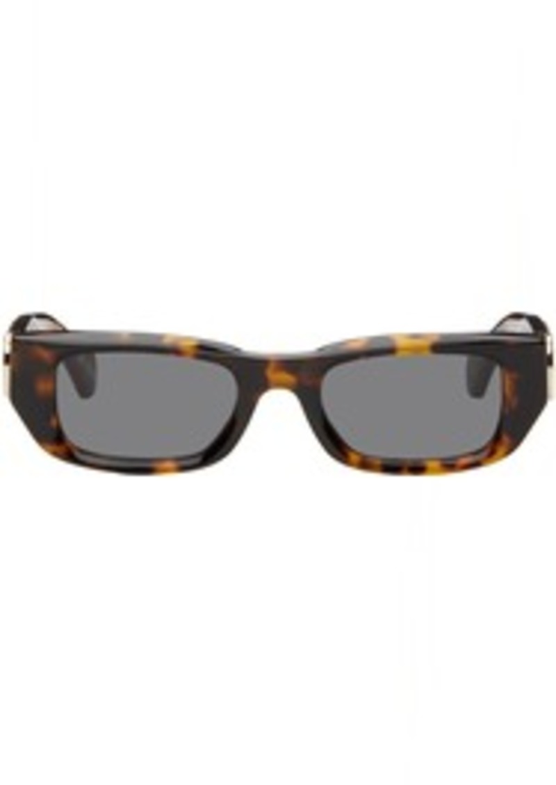 Off-White Brown Fillmore Sunglasses